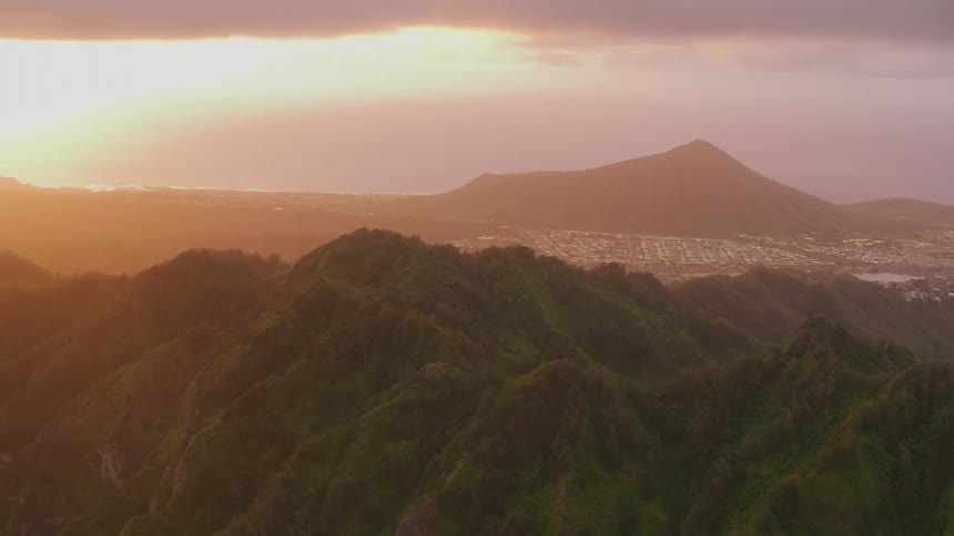 Green mountains
