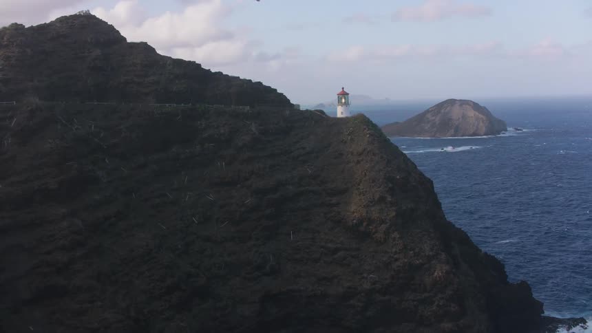 Lighthouse on a mountain