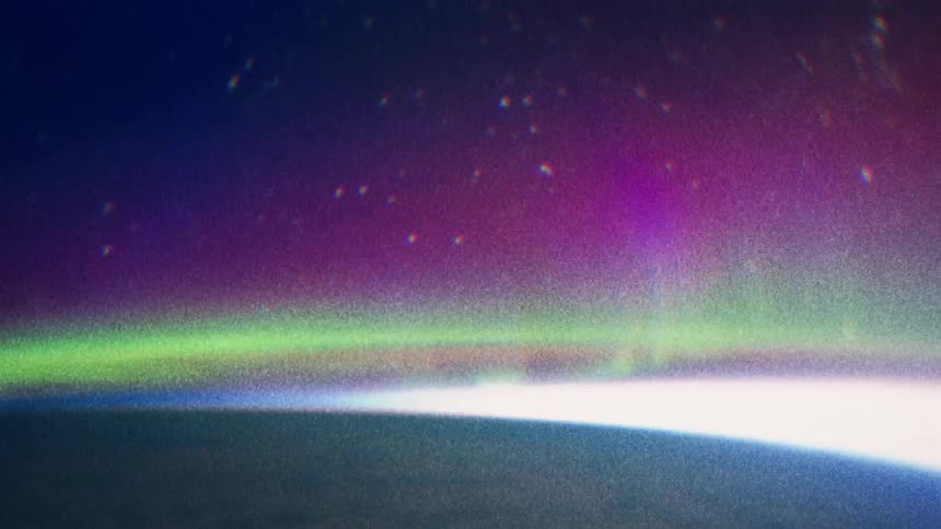 A view of the aurora outdoors