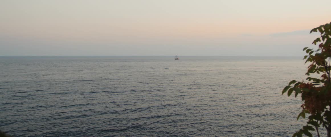 A view of the ocean