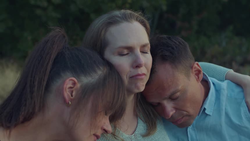 People hugging each other