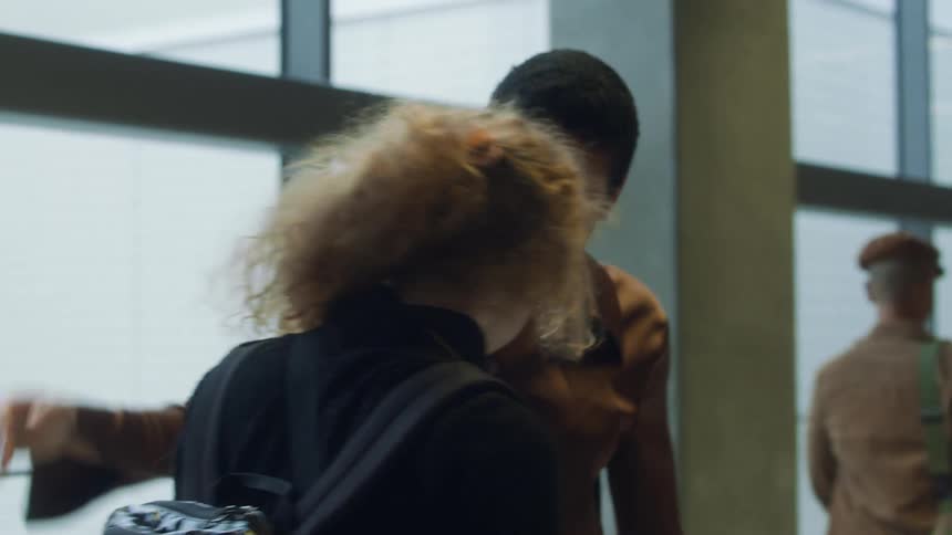 People hugging each other