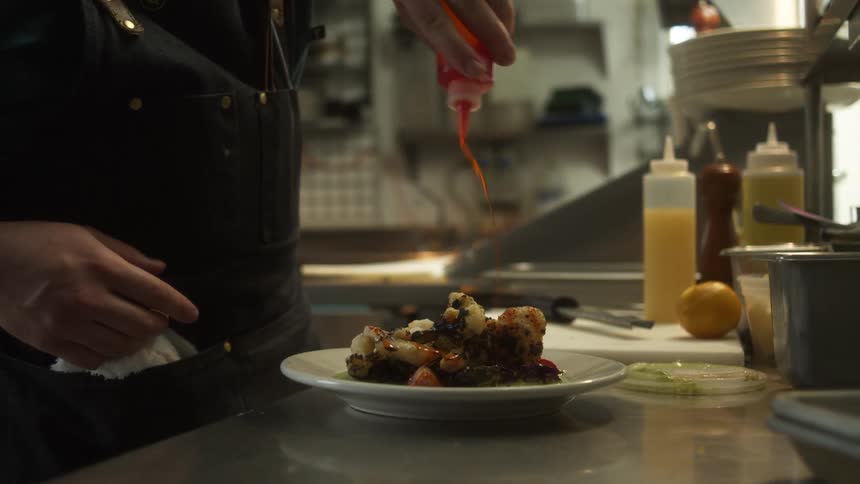 Person preparing food