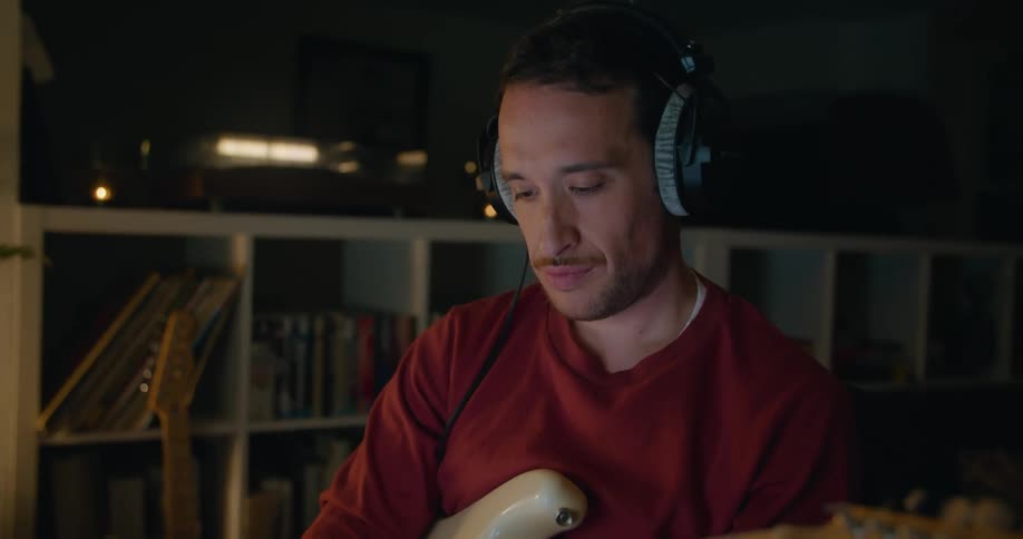 Person with a guitar
