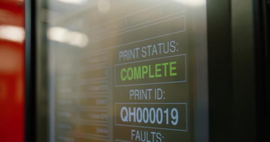 Text on a computer screen