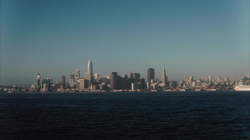 Downtown city view