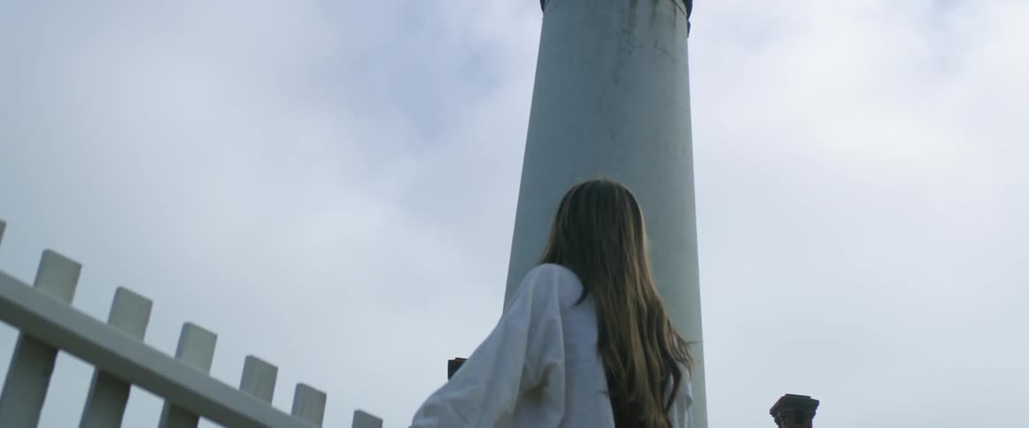 Woman standing outside
