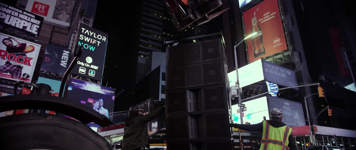 Times Square Clean Up After New Years