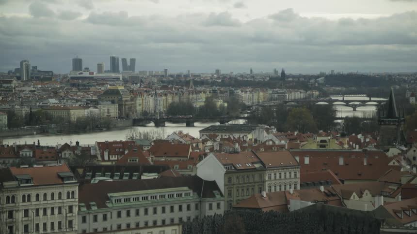 Buildings in a city