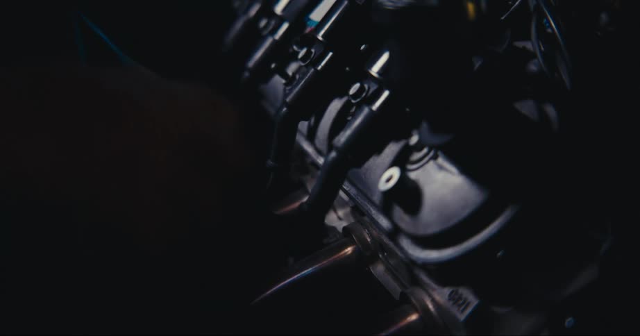 Close up of vehicle parts