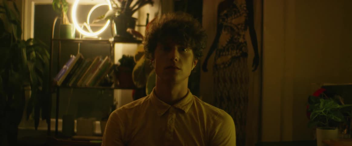 Person looking at camera
