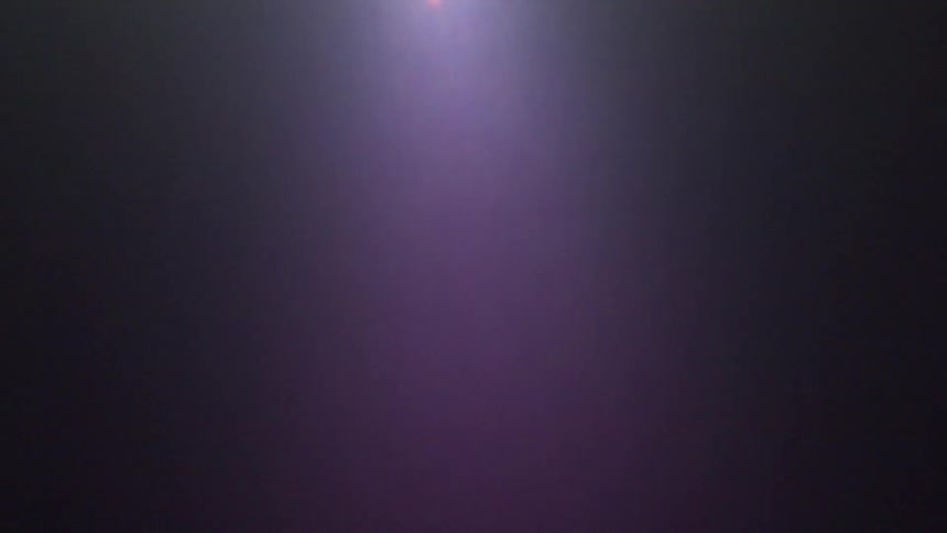 Lens flare from top