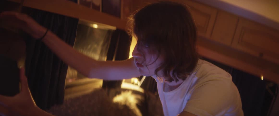 A person hitting a computer screen