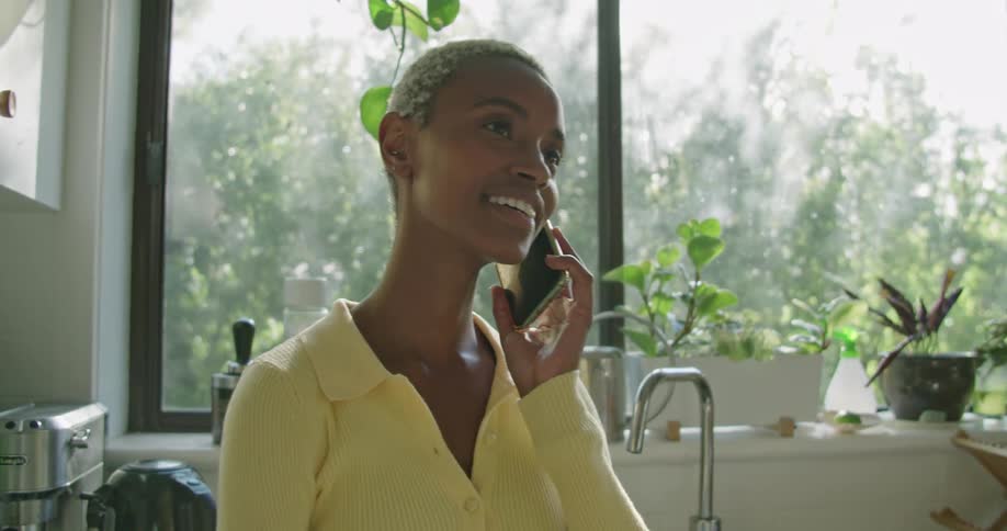 Female talking on phone