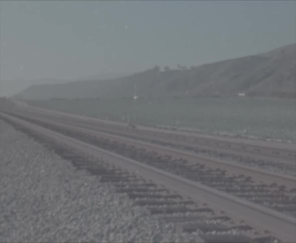 Railroad tracks