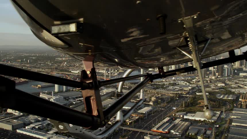 Helicopter flying
