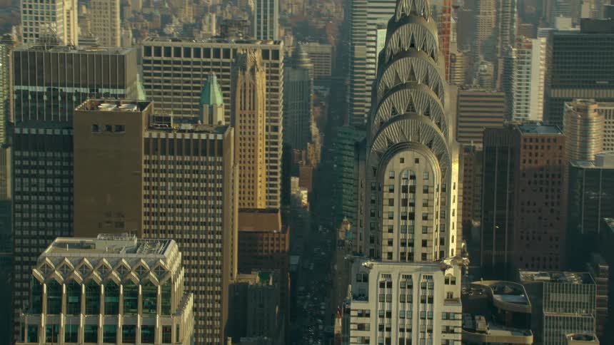 A skyscraper in a metropolis during the day