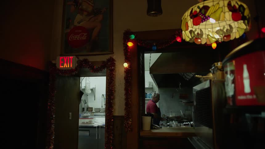 Male chef cooking