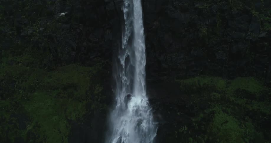 Waterfall on a cliff