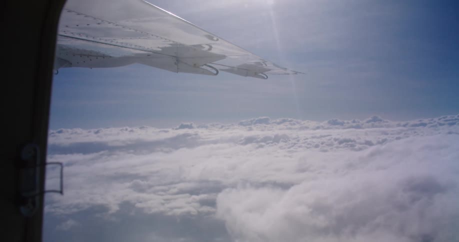 Plane flying in sky