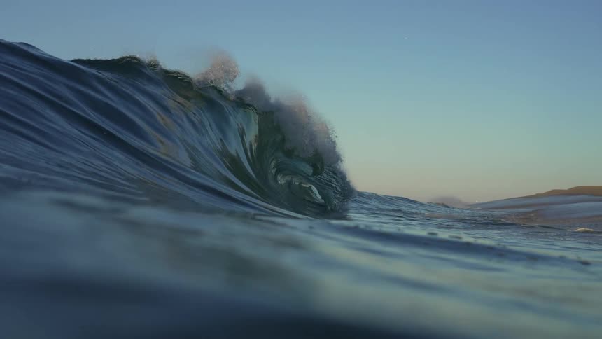 Wave in the ocean