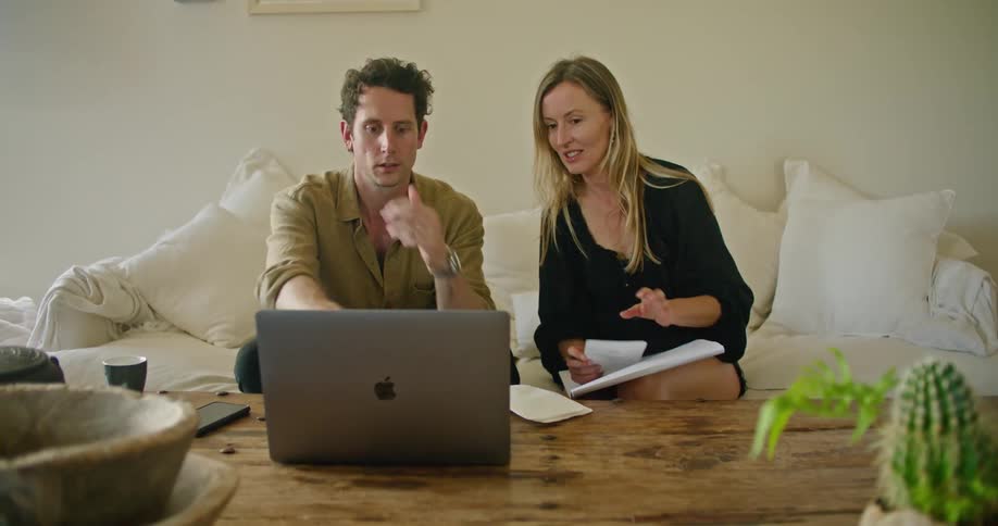 People sitting on couch