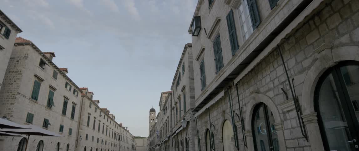 Large city buildings