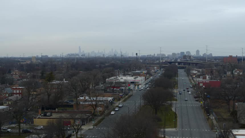Aerial view of cities