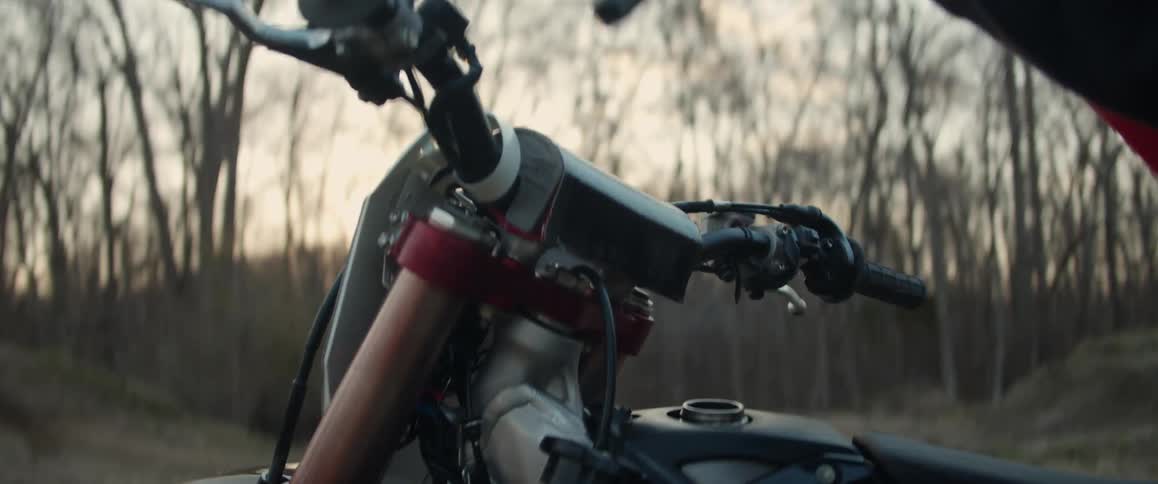 Person refilling motorbike