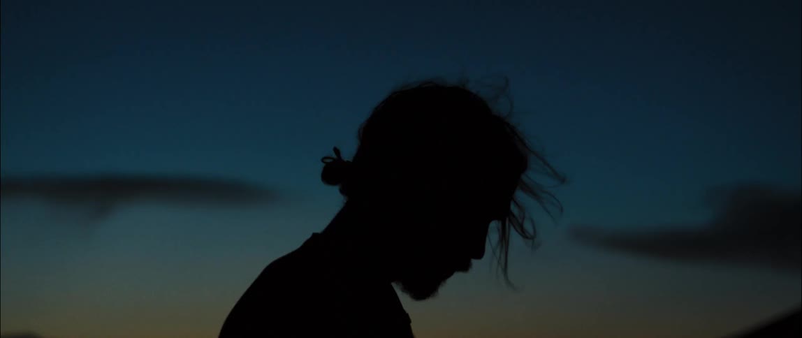 A person standing outdoors