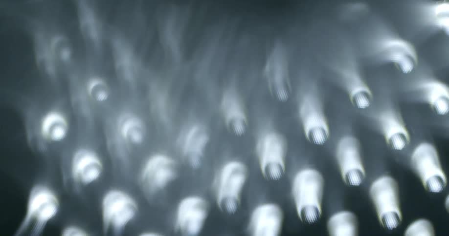 Lights go in and out of focus moving