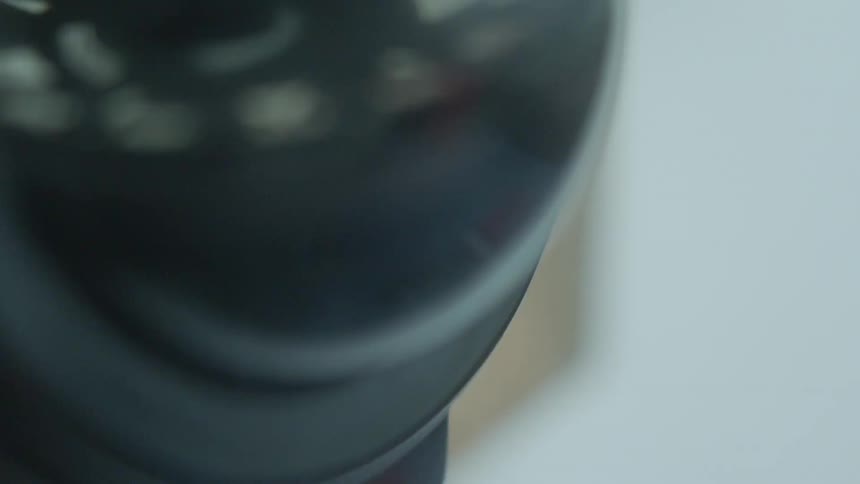A tilted compass