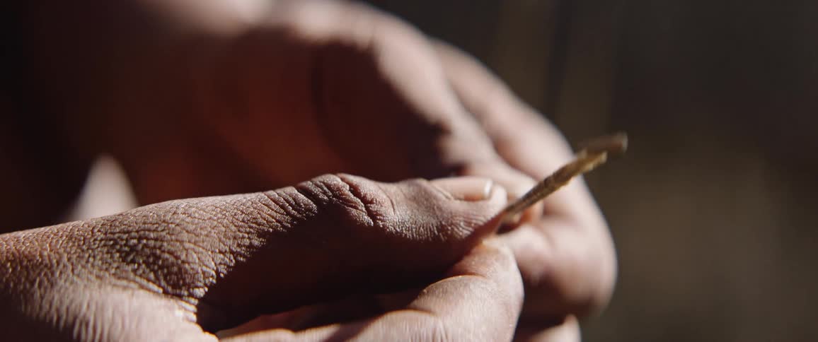 Making a bow and arrow