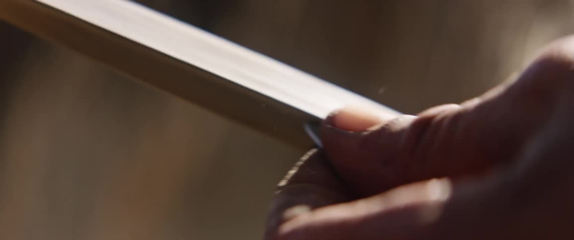Sharpening arrowhead