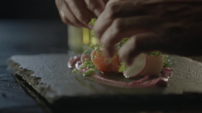 Chef Preparing Meal