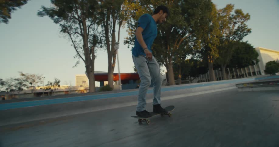 A man doing tricks on a skateboard