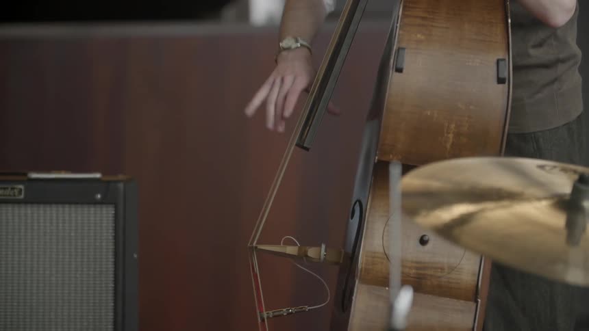 People are playing musical instruments