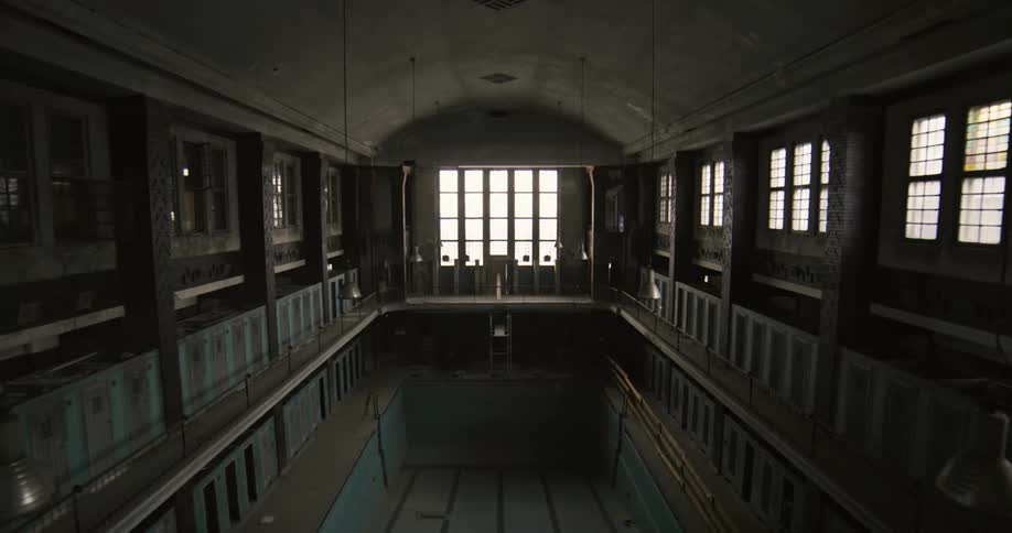 A view from inside a building