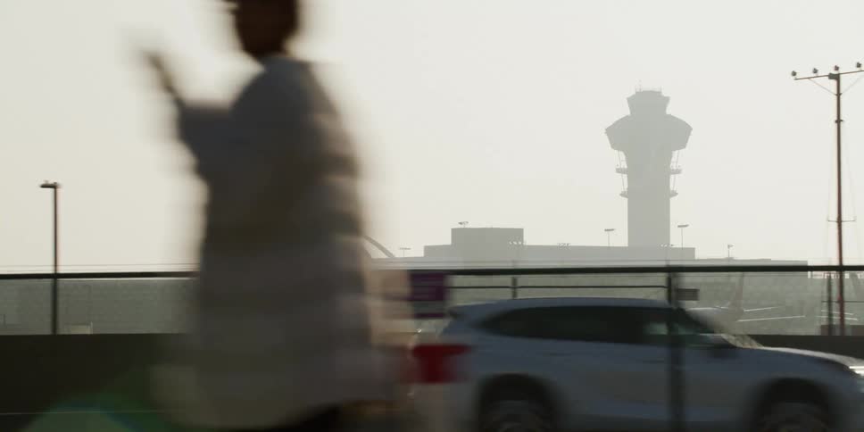 Airport Tower from the freeway