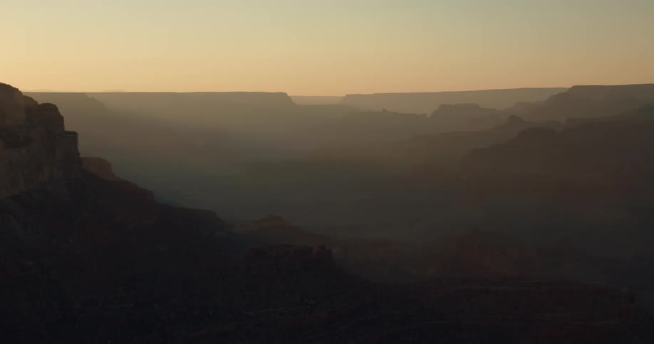 A landscape view of a mountain range