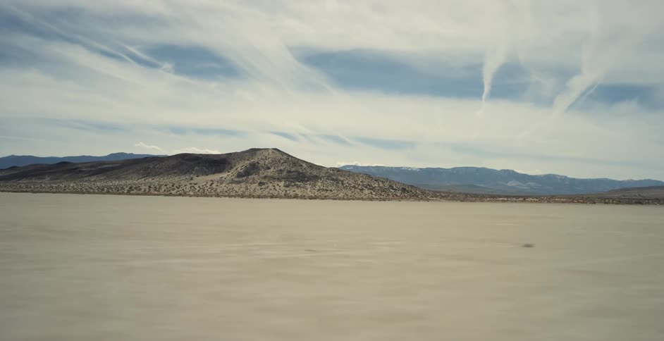 View of hills in a landscape are displayed during midday
