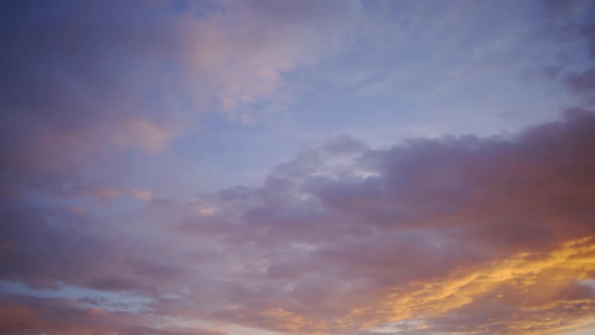 A view of a sunset