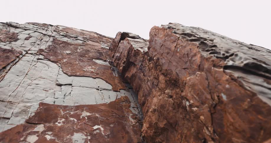 The slate is steep and flat