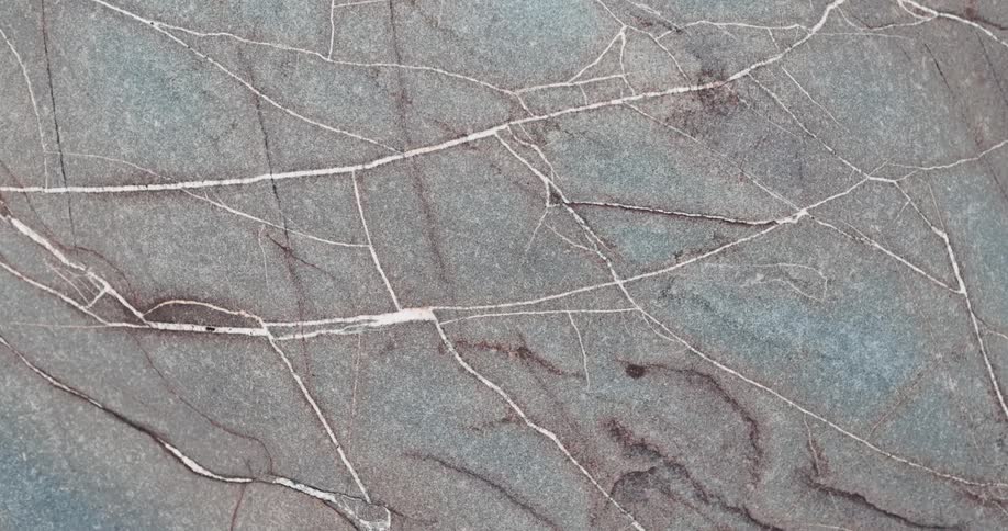 An aerial view of a desert with lines