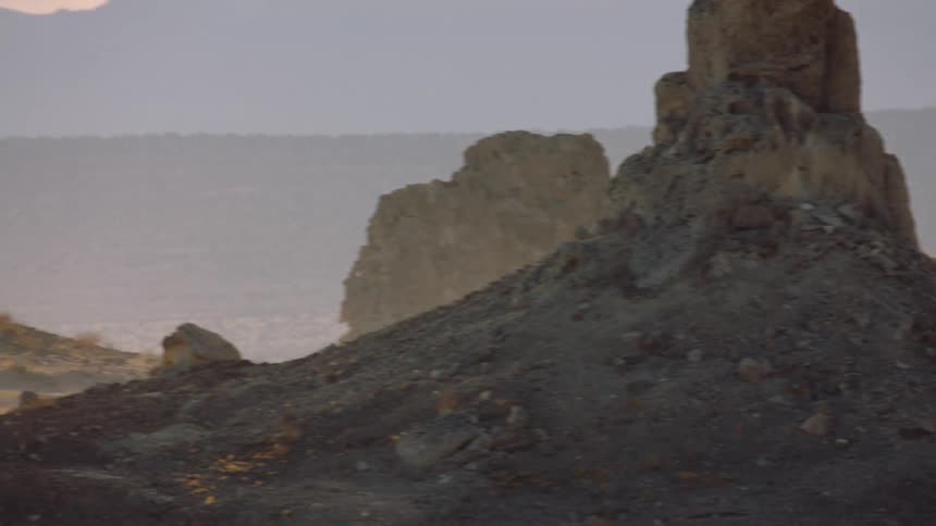 A view of a person riding a dirt bike