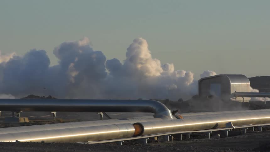 Smoke is rising from the top of the building