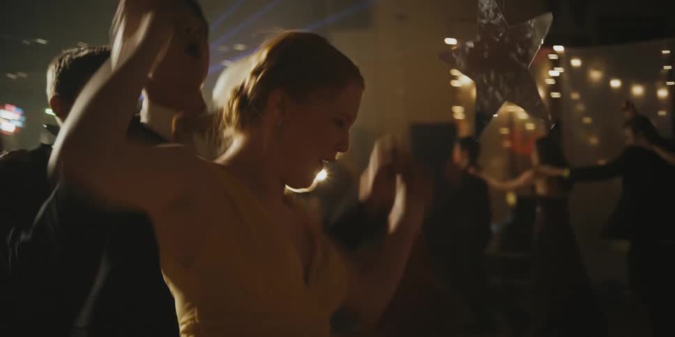 People are dancing and having fun at a dance