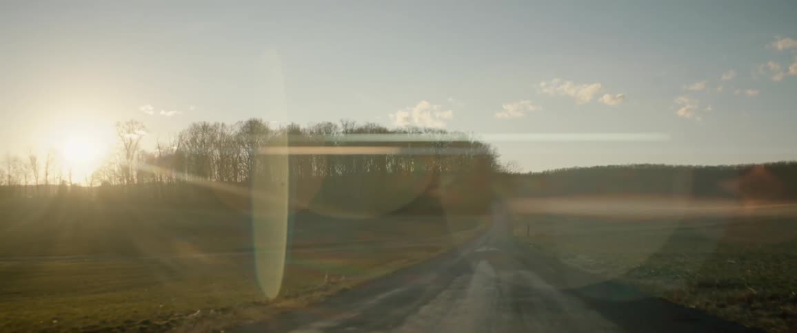 A road through the countryside during the day