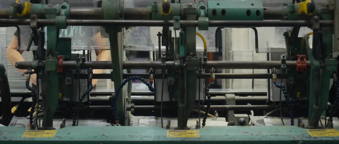 Operating machinery in a manufacturing facility