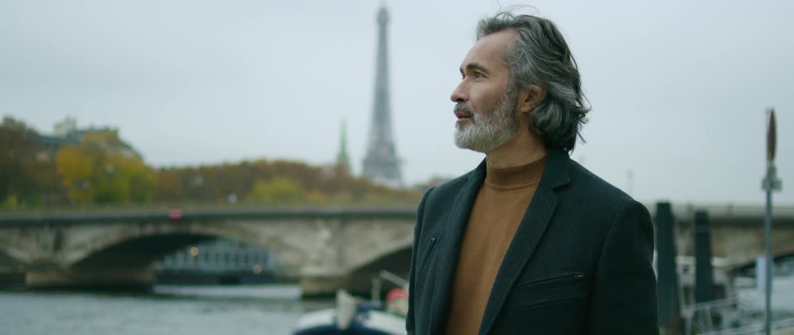 A man standing outdoors